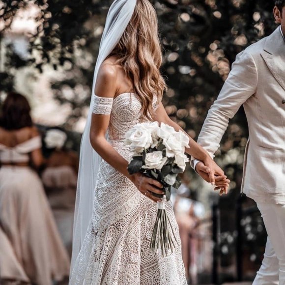 BlissGown Dresses & Skirts - Handmade Bohemian Style Wedding Dress (Never-Worn!)